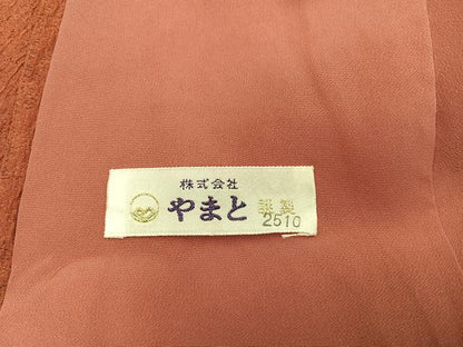 平和屋着物■訪問着　更紗花文　やまと誂製　正絹　逸品　BAAY1072mz
