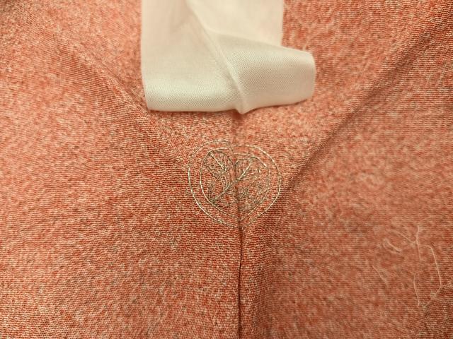 平和屋着物■上質な小紋　雲重ね文　正絹　逸品　未使用　BAAY1096mz