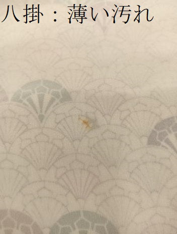 平和屋着物■上質な小紋　青海波　正絹　逸品　BAAY1098mz