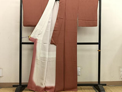 平和屋着物●江戸小紋　作家物　鮫小紋柄　草木染め　正絹　逸品　BAAY1113mz