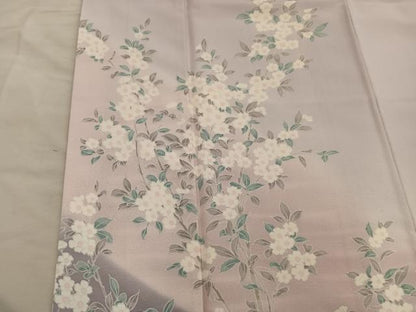 平和屋着物■訪問着　枝桜文　暈し染め　正絹　逸品　BAAY1124mz