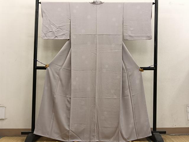 平和屋着物■江戸小紋　鮫小紋柄　ますいわ屋扱い　正絹　逸品　BAAY1138mz