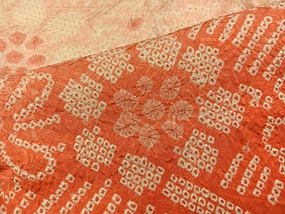 平和屋着物▼豪華振袖　総絞り　菊花文　正絹　逸品　BAAY1183mz
