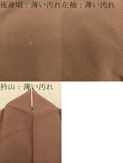 平和屋着物■訪問着　霞文　暈し染め　金彩　正絹　逸品　BAAY1495mz
