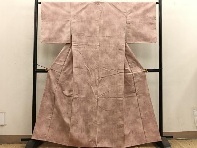 平和屋着物■上質な紬　霞文　正絹　逸品　BAAY1574mz