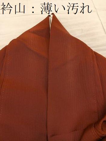 平和屋着物■豪華色留袖　風景花地紋　赤錆色　正絹　逸品　BAAY1591mz