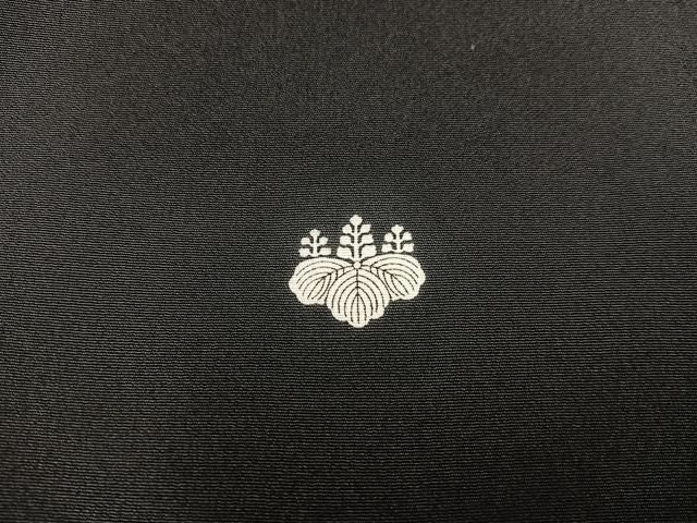 平和屋着物■豪華黒留袖　駒刺繍　風景文　金彩　正絹　逸品　BAAY1801mz