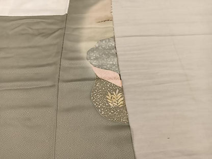 平和屋着物■豪華色留袖　作家物　飛鶴御所車花文　暈し染め　金彩　正絹　逸品　BAAY1827mz