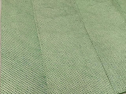 平和屋着物■大変加工の良い総絞り小紋　正絹　逸品　BAAY1869mz