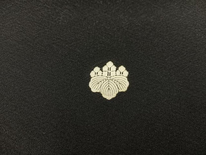平和屋着物■豪華黒留袖　作家物　御所車人物花文　暈し染め　金彩　正絹　逸品　BAAY1871mz