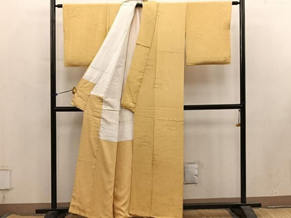 平和屋着物■上質な小紋　芝草文　正絹　逸品　未使用　BAAY1892mz