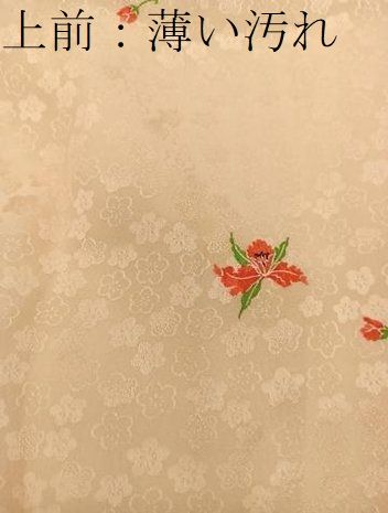 平和屋着物■長襦袢　袷　草花文　正絹　逸品　BAAY2004mz