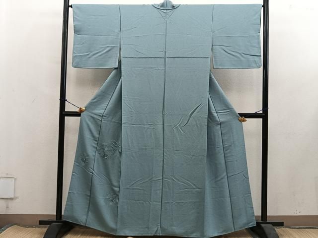 平和屋着物■豪華色留袖　総刺繍　スワトウ刺繍　雪輪花文　正絹　逸品　BAAY2043mz