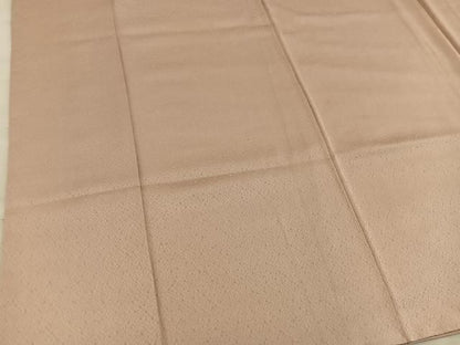 平和屋着物■上質な色無地　薄香色　正絹　逸品　BAAY2048mz