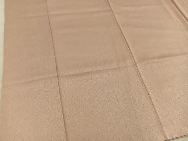 平和屋着物■上質な色無地　薄香色　正絹　逸品　BAAY2048mz