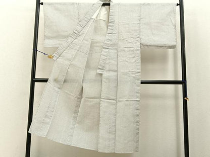 平和屋着物∴夏物　男性　小紋・浴衣兼用　抽象文様　BAAY3001hj