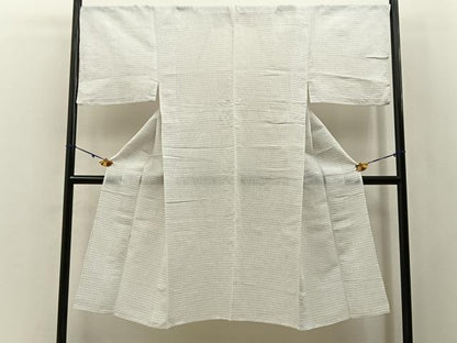 平和屋着物∴夏物　男性　小紋・浴衣兼用　吉祥文　綿麻　逸品　BAAY3002hj