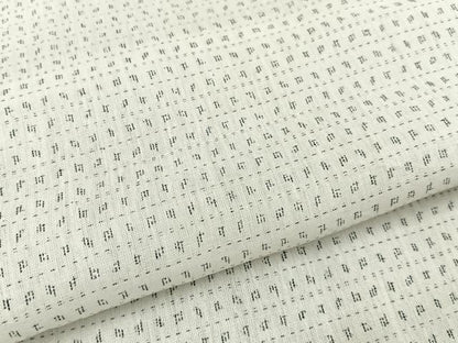 平和屋着物∴夏物　男性　小紋・浴衣兼用　吉祥文　綿麻　逸品　BAAY3002hj