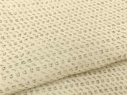 平和屋着物∴夏物　男性　小紋・浴衣兼用　幾何学文様　BAAY3004hj