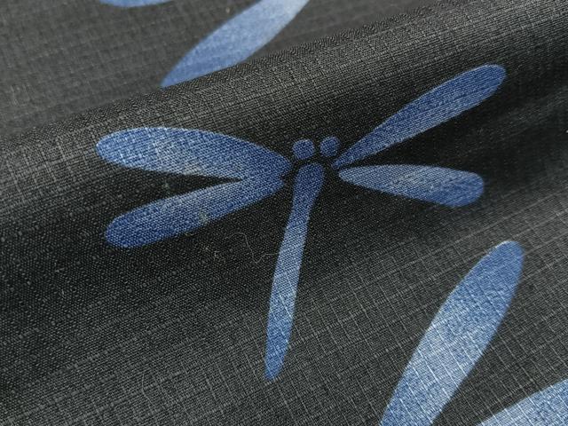 平和屋着物∴夏物　浴衣　綿紅梅　蜻蛉　綿　逸品　BAAY3015hj