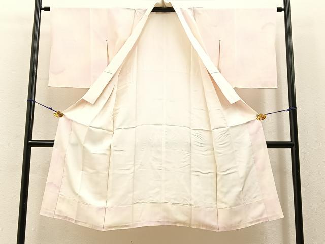 平和屋着物■長襦袢　袷　桔梗　暈し染め　正絹　逸品　BAAY3018hj