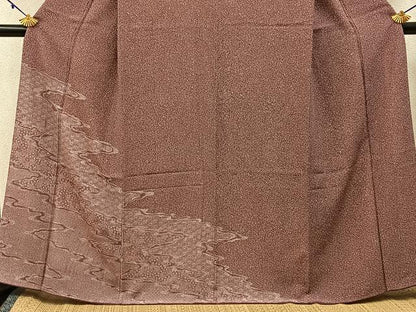 平和屋着物■訪問着　江戸小紋　竜田川　正絹　逸品　BAAY3033hj