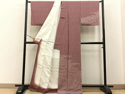 平和屋着物■訪問着　江戸小紋　竜田川　正絹　逸品　BAAY3033hj