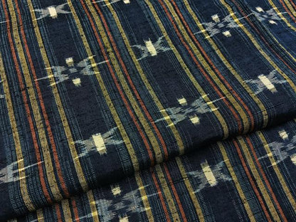 平和屋着物■上質な紬　吉祥間道　正絹　逸品　BAAY3038hj