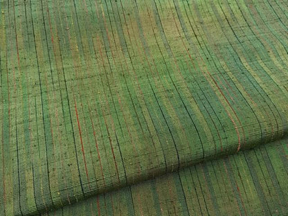 平和屋着物■上質な紬　霞文　正絹　逸品　BAAY3039hj
