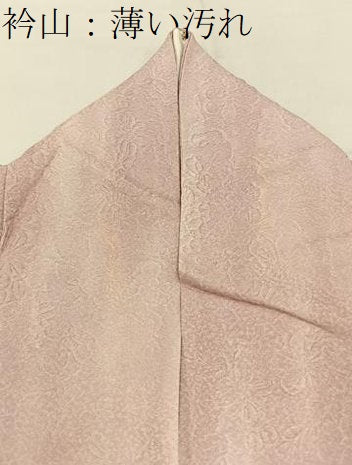 平和屋着物■上質な小紋　花尽し　暈し染め　正絹　逸品　BAAY3069hj