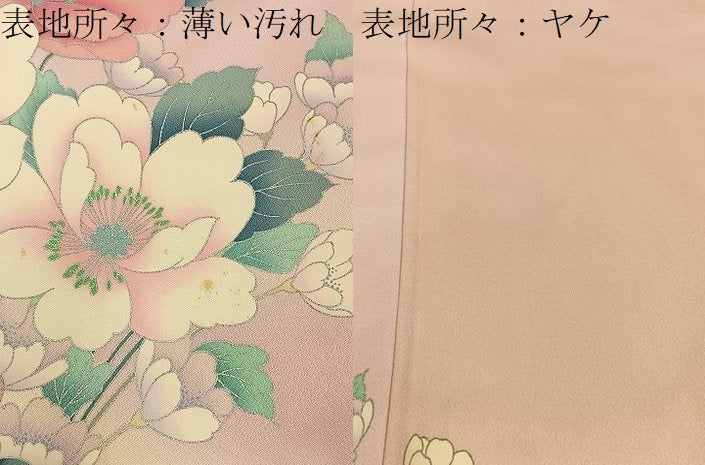 平和屋着物■豪華振袖　西洋風景文　暈し染め　銀彩　正絹　逸品　BAAY3072hj