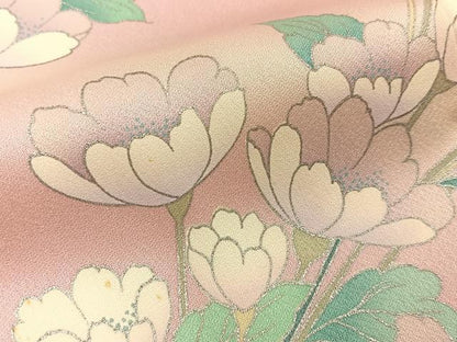 平和屋着物■豪華振袖　西洋風景文　暈し染め　銀彩　正絹　逸品　BAAY3072hj