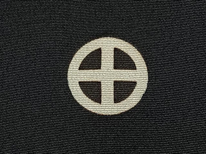 平和屋着物■豪華黒留袖　駒刺繍　屏風平安人物風景文　金銀彩　正絹　逸品　BAAY3086hj