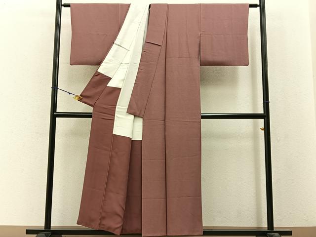 平和屋着物■江戸小紋　極小鮫小紋柄　正絹　逸品　BAAY3098hj