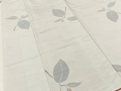 平和屋着物■上質な紬　蕾　正絹　逸品　未使用　BAAY3112hj