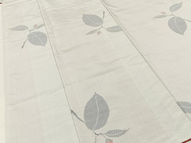 平和屋着物■上質な紬　蕾　正絹　逸品　未使用　BAAY3112hj
