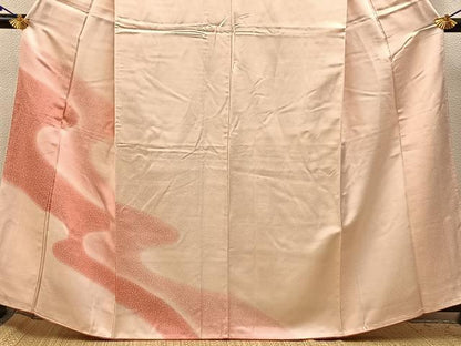 平和屋着物■訪問着　霞文　暈し染め　正絹　逸品　未使用　BAAY3117hj