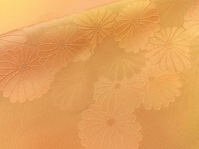 平和屋着物■上質な小紋　菊地紋　暈し染め　正絹　逸品　BAAY3162hj