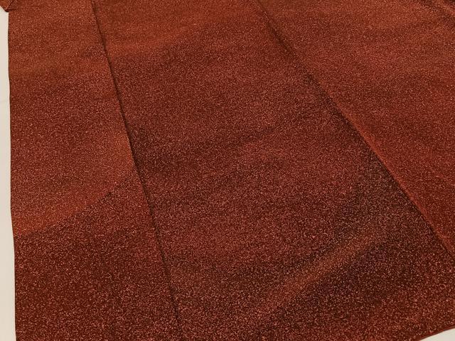 平和屋着物■上質な小紋　霞文　正絹　逸品　BAAY3166hj
