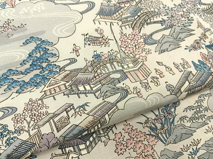 平和屋着物■上質な小紋　紬地　祇園祭　正絹　逸品　BAAY3170hj