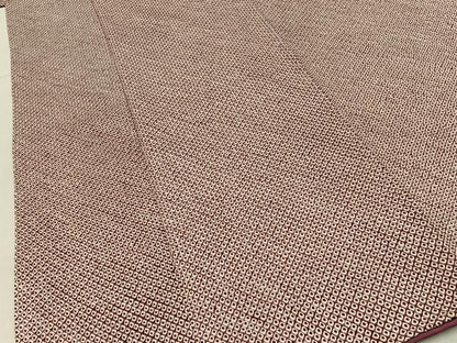 平和屋着物■大変加工の良い総絞り小紋　正絹　逸品　BAAY3176hj