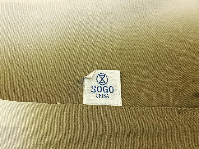 平和屋着物■上質な小紋　総絞り　菱文様　そごう百貨店扱い　正絹　逸品　BAAY3180hj