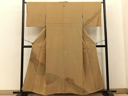 平和屋着物■伝統工芸士　保科信作　訪問着　道長有職文　正絹　逸品　BAAY3181hj
