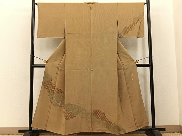 平和屋着物■伝統工芸士　保科信作　訪問着　道長有職文　正絹　逸品　BAAY3181hj