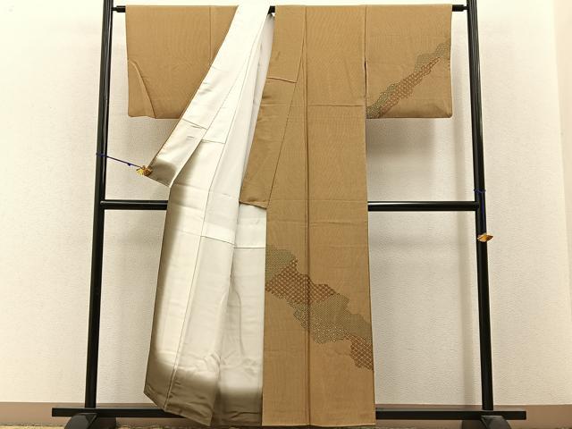 平和屋着物■伝統工芸士　保科信作　訪問着　道長有職文　正絹　逸品　BAAY3181hj