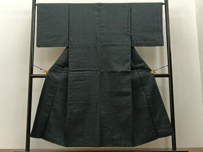 平和屋着物■男性　本場大島紬　100亀甲　総詰め　正絹　逸品　BAAY3185hj