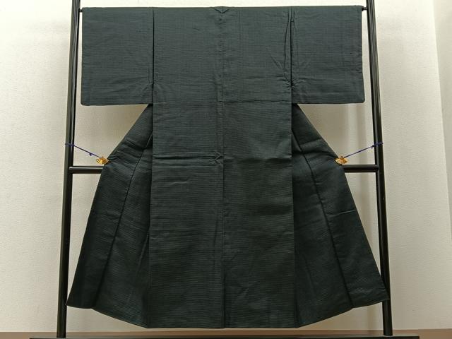 平和屋着物■男性　本場大島紬　100亀甲　総詰め　正絹　逸品　BAAY3185hj