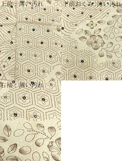 平和屋着物■上質な小紋　辻が花　絞り　正絹　逸品　BAAY3189hj