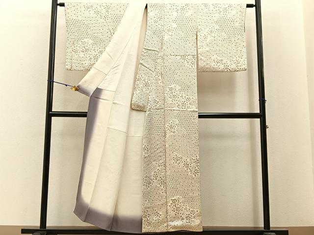 平和屋着物■上質な小紋　辻が花　絞り　正絹　逸品　BAAY3189hj