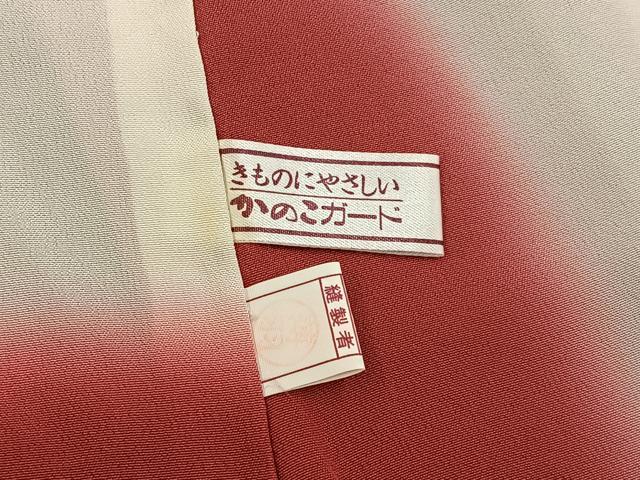 平和屋着物■上質な小紋　兎　花丸文　正絹　逸品　未使用　BAAY3197hj
